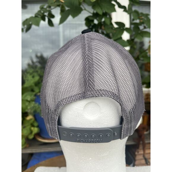 Gruene Hall Hat Black Snapback Grey Mesh Richardson Good Lookin Country Music - Picture 5 of 10